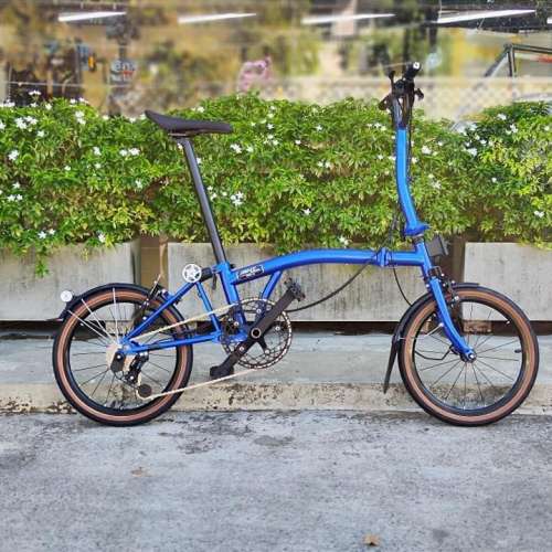 2023 新顏色 MINT BOB 6 6速 鉻鉬鋼 折叠車 送前後蛙燈叮叮