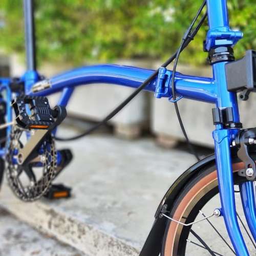 2023 新顏色 MINT BOB 6 6速 鉻鉬鋼 折叠車 送前後蛙燈叮叮