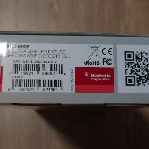 Manfrotto Spectra 500F LED 補光燈99%新