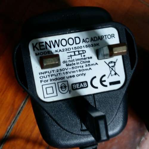 kenwood線圈變壓火牛15V
