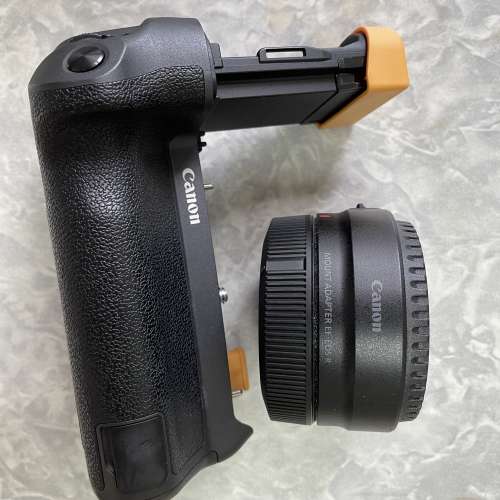 Canon EOS R Body + 原廠直倒 (BG-E22) + EF to RF 原廠轉接器