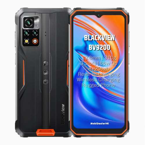 全新(New) • Blackview BV9200 三防手機《8+256Gb, 16+50/8/0.3MP, 5000mAh, NFC, ...