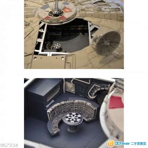 1:43 特大千歲鷹模型組件 / Star Wars Millennium Falcon