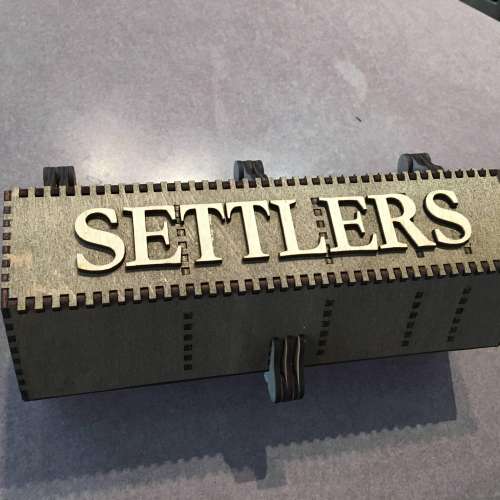 卡坦岛Catan激光切割多层叠加Catan Laser Cutting Multi-Layer Overlay