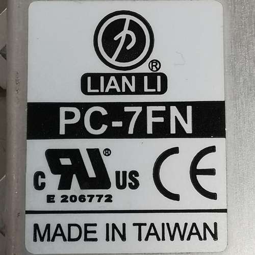 LIAN LI 聯力 PC-7FN 台灣製 全鋁合金 Computer Case ATX 電腦 機箱 Aluminum Supe...