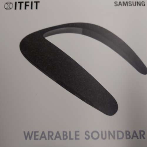 全新未開 ITFIT SAMSUNG C&T Wearable Soundbar  穿戴式掛頸藍牙喇叭