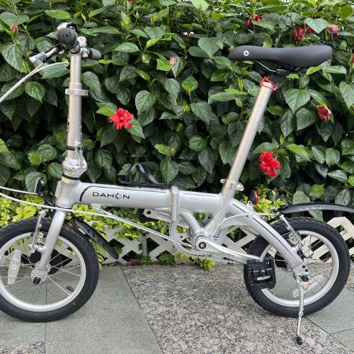 2023 馬甲線新款 DAHON DOVE 豆腐 BYA 412 14吋 鋁合金 折叠車 送叮叮水架前後蛙燈