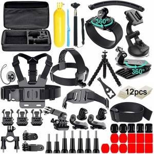 57 in 1 Action Camera Accessories Kit For GoPro Hero 12 / 11 / 10 / 9