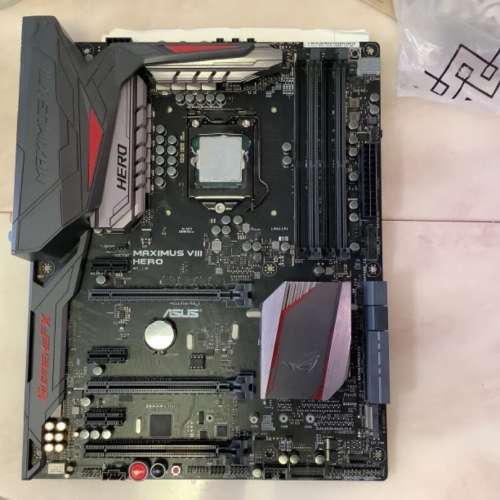 可散I5+Asus 彩光主板 Maximus Viii HERO z170+gskill RGB 彩光 8gb+seasonic 白金...