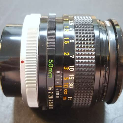 佳能Canon FD 50mm f/1.4 SSC S.S.C MF Standard Prime Lens大光圈標準鏡