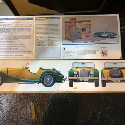 TAMIYA 1/24 Morgan 4/4. Revell Monogram 7802 絕版模型