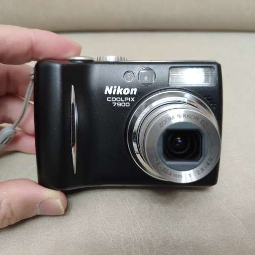 Nikon Coolpix 7900 新淨有盒黑色 1/1.8"大CCD相機 數碼相機 Black E7900 CCD Camer...