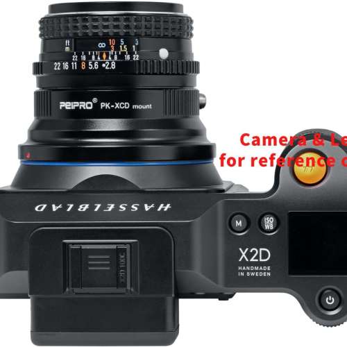 PEIPRO Pentax K Mount SLR Lens To Hasselblad XCD Mount Digital Cameras (金屬...