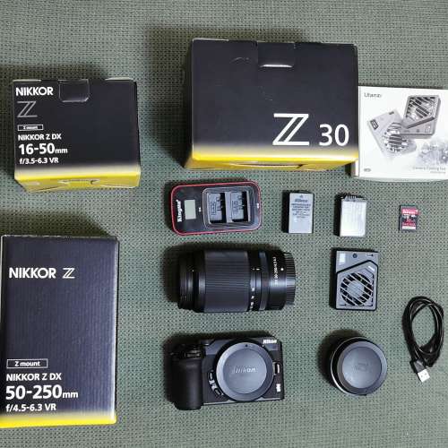 Nikon Z30 連 16-50mm + 50-250mm VR 雙鏡套裝
