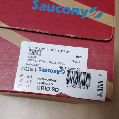 Saucony (not Adidas, Nike, New balance, Hoka)