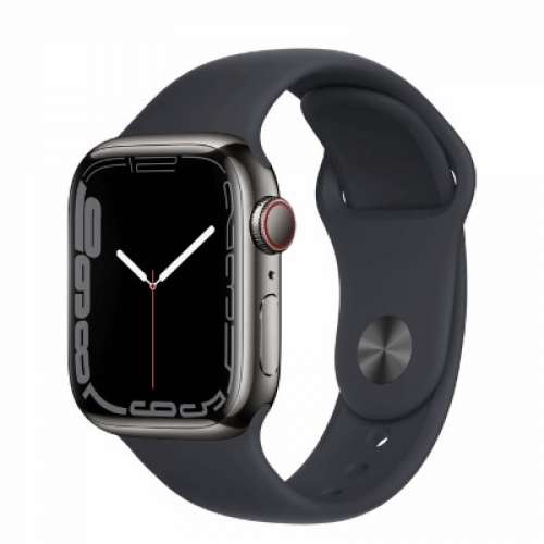 熱賣點 旺角店 全新 Apple 蘋果Watch Series 7 45mm GPS + 流動網絡 石墨不銹鋼錶殼...