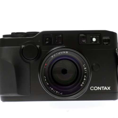 Contax G2 Black 35mm Film Camera 28mm 45mm 90mm - mint