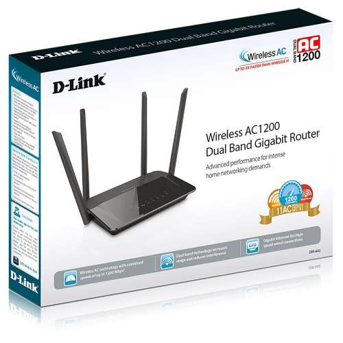 D-Link DIR-842 Wi-Fi AC1200 雙頻路由器 香港行貨 三年原廠保用