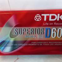 TDK Normal Superior D60 - Brand New, Sealed - $30