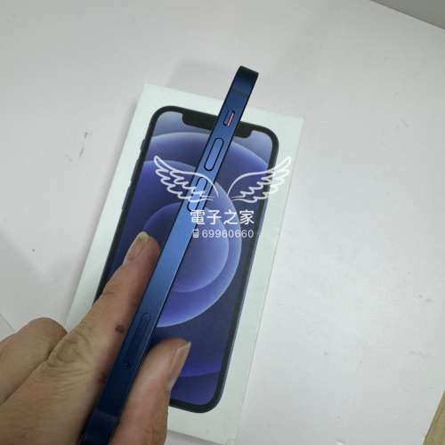 (香港行貨)Apple Iphone 12mini 12 mini 藍 128gb  雙卡（1實體+1e-sim)  香港行貨...
