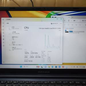 14吋 Asus Vivobook F1404Z, Vivobook 14 (F1404, 12th Gen Intel i5-1235U), 8+256GB