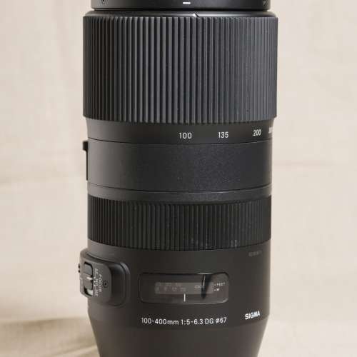 Sigma 100-400MM CANON MOURT - $3800