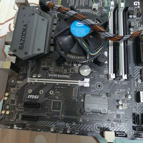 Intel i5-8400+Msi b360m bazooka+32gb ram+550w bronze火牛