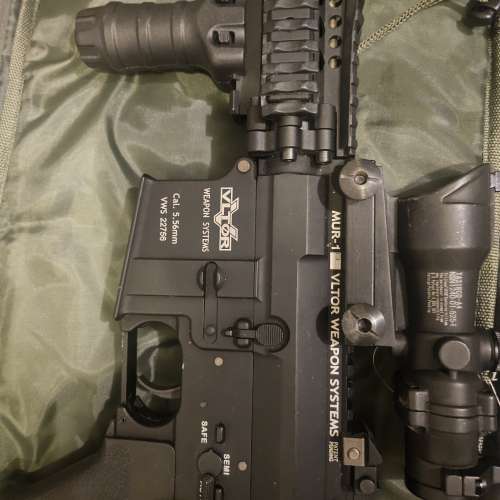 氣槍兩支，電槍M4及多件佩件