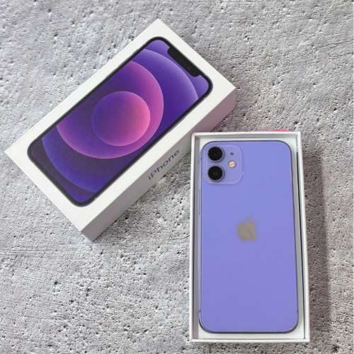 極紫 iPhone 12 128GB 🔋95%