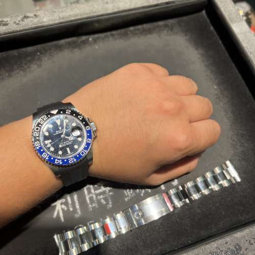 Rolex 勞力士 GMT-Master II Batman藍黑水全新