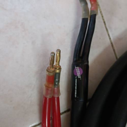 MONSTER Cable ZSeries Speaker Cables 長八呎二吋線身粗，有歲月痕跡已煲透，声音...
