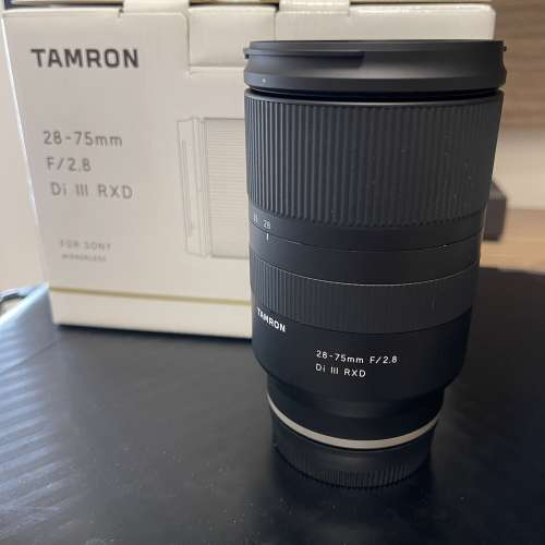 Tamron 28-75mm F2.8 Di III RXD (Model A036) for SONY