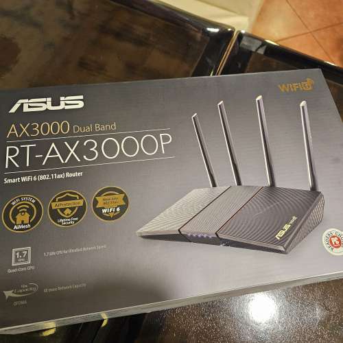 99.9全新 ASUS RT-AX3000P