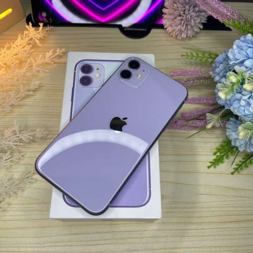 爆靓紫 iPhone 11 128 GB 🔋95%