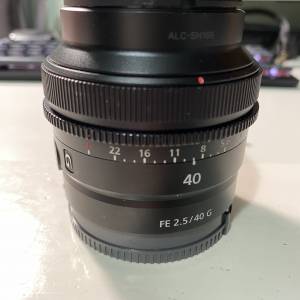 Sony FE 40mm F2.5 G