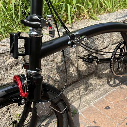 特價 新款 Ruhm rc 7speed C剎 M把 鉻鉬鋼 折叠車 送 前後蛙燈 叮叮