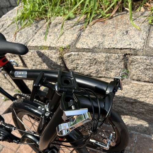 特價 新款 Ruhm rc 7speed C剎 M把 鉻鉬鋼 折叠車 送 前後蛙燈 叮叮