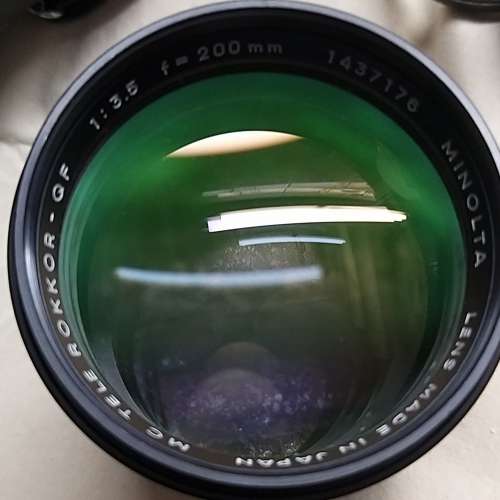 中古minolta MC200/3.5長焦鏡頭