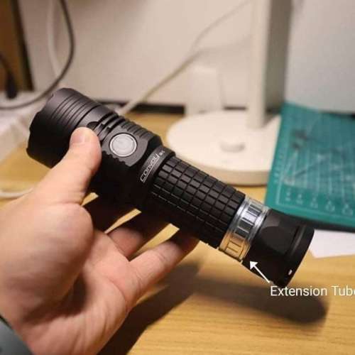 Convoy M3-C 戰術極強光手電筒加強版.配6800mAh超大容量鋰電池.4300流明.高亮度長...