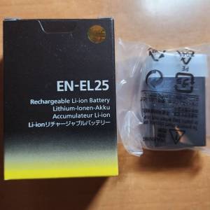全新原廠EN-EL25 充電電池(Nikon z50 / zfc / z30 )