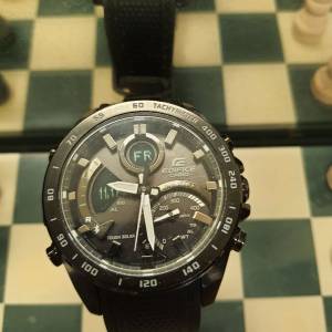 CASIO光能及藍芽手錶 (Solar energy and Bluetooth watch): ECB-900PB-1A