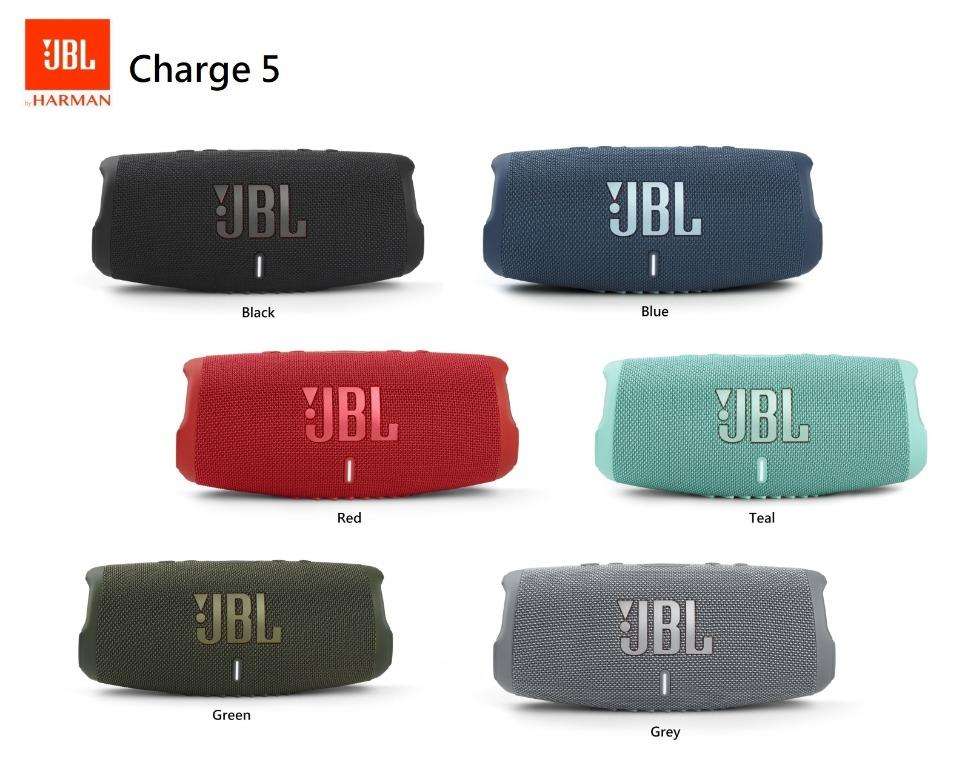 買賣全新及二手隨身音響, 影音產品- JBL Charge 5 Portable Waterproof