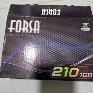 FORSA GT210 1GB 有單有盒