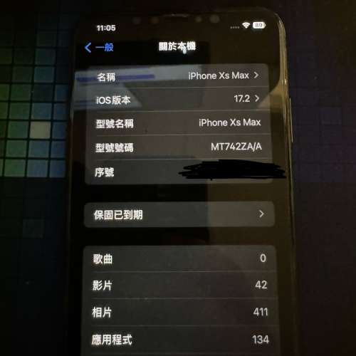 iPhone XS MAX 256GB BLACK