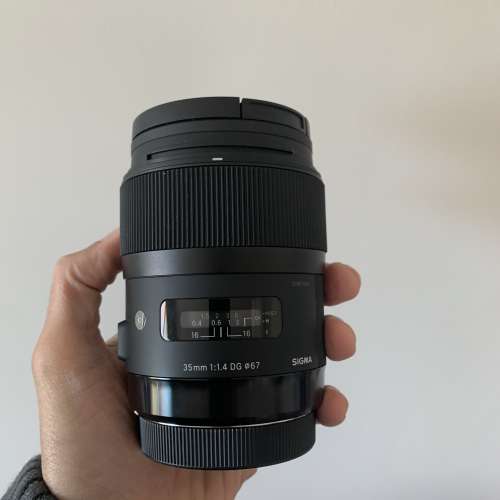 Sigma 35mm F1.4 DG Art Lens (Canon EF mount)