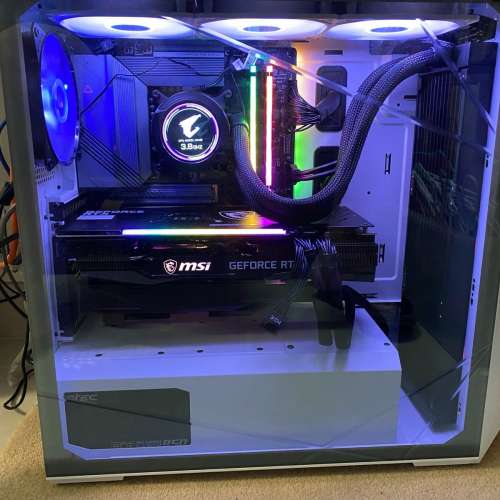 99%新12600k Gigabyte Z690gaming d4 16GB 3070ti gaming pc 1000W