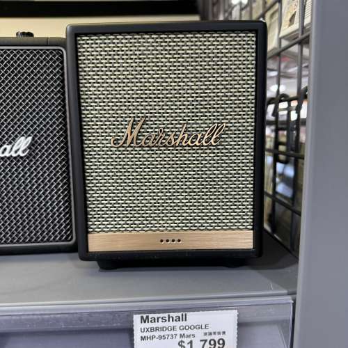 聖誕禮物 全新 Marshall馬歇爾智能喇叭有保 可收信用卡