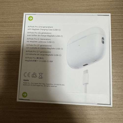 聖誕禮物 全新 AirPod Pro 2 (2023) USB-C MagSafe 港行 未開盒 可收信用卡