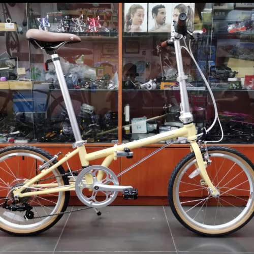 2023 顏色別注版 Dahon 復古 Boardwalk D7 7速 鉻鉬鋼 20吋 折叠車 送叮叮水架前後蛙...