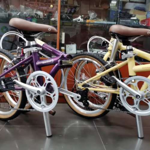 2023 顏色別注版 Dahon 復古 Boardwalk D7 7速 鉻鉬鋼 20吋 折叠車 送叮叮水架前後蛙...